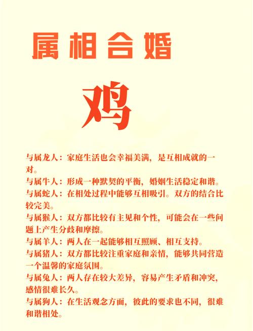  屬雞的跟哪個屬相最配 屬雞人一生的命運如何