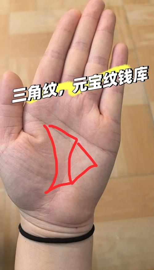 手相財運線三角紋代表什么：偏財運！