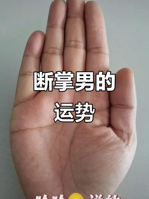 斷掌的男人事業怎么樣