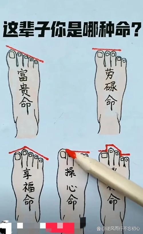 腳相看你早晚發(fā)大財(cái)