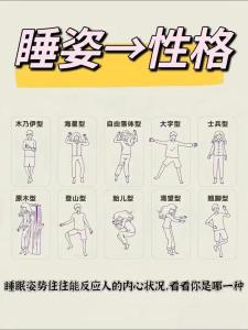 睡姿看透你的命運