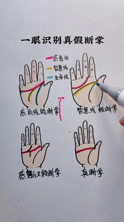 斷掌手相男女有什么不同