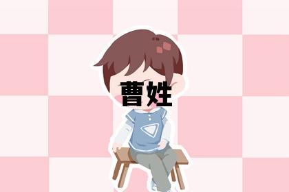 曹姓有涵養的男孩名字