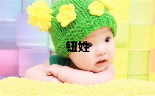 鈕姓有靈氣的男寶寶名字